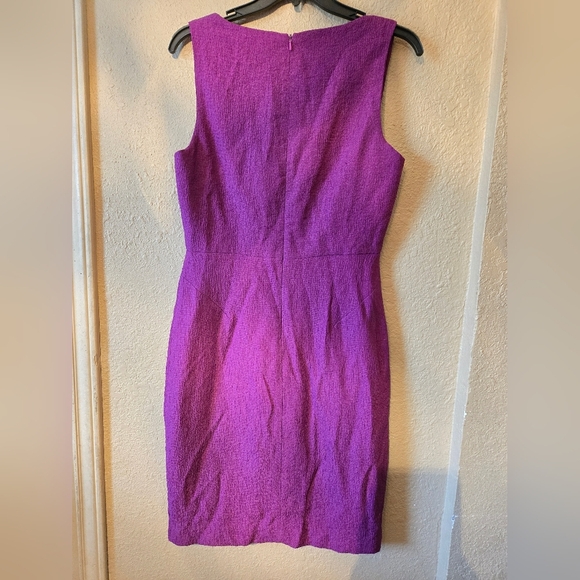Black Halo Purple Dress Mini Dress Size 8 - Picture 10 of 12